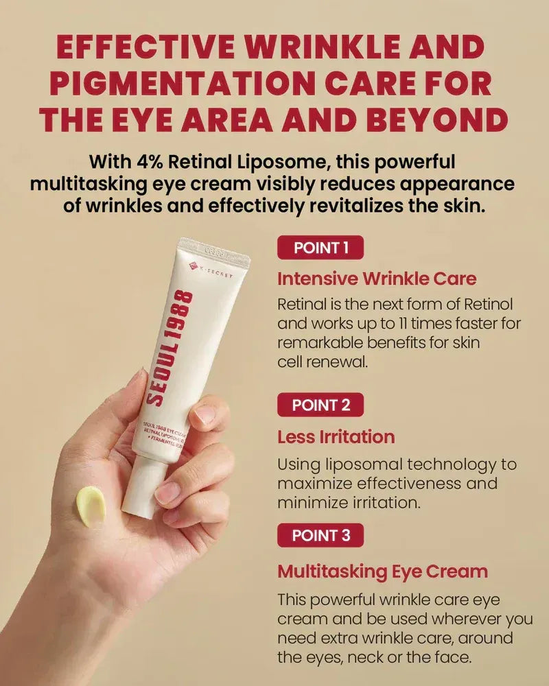 Seoul 1988 Retinal Glow Cream | Buy 1 Get 1 FREE 🌟