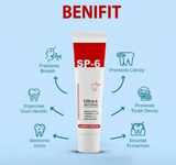 SP6 Advanced Teeth Whitening Toothpaste – 7 Days Instant Whitening ✨🦷