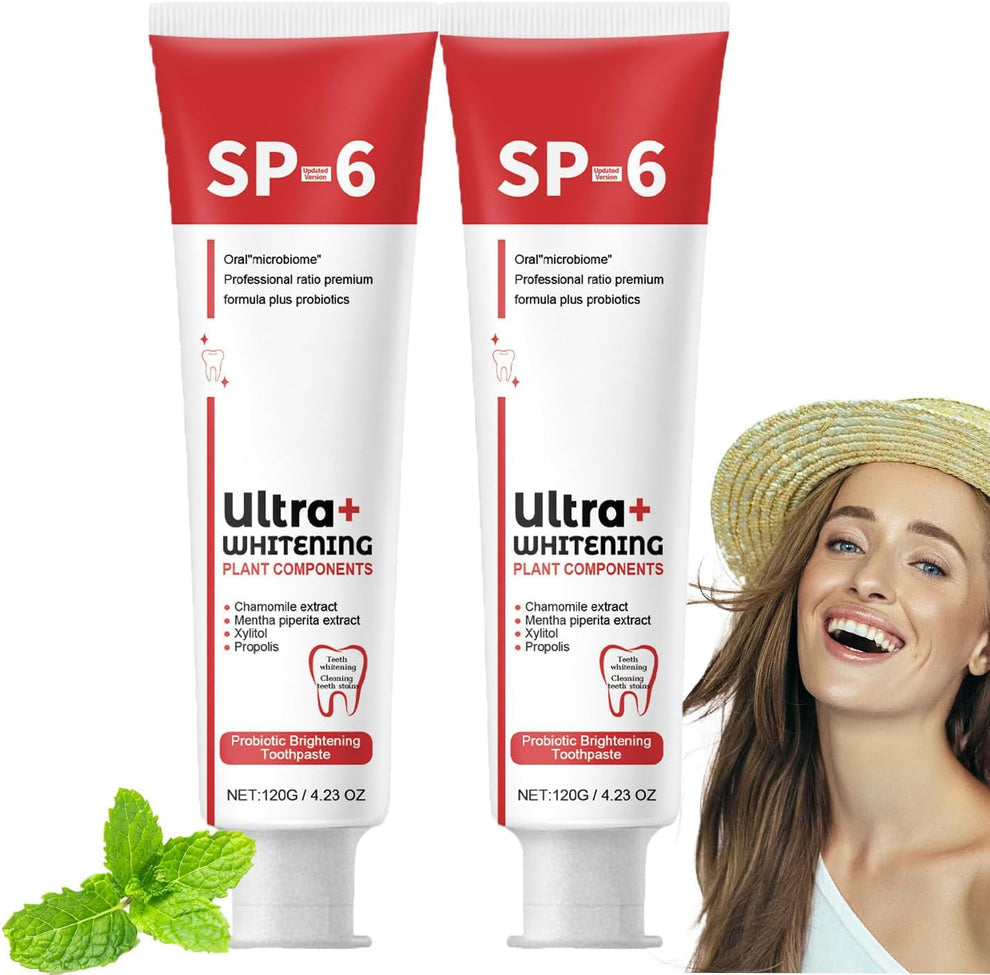 SP6 Advanced Teeth Whitening Toothpaste – 7 Days Instant Whitening ✨🦷