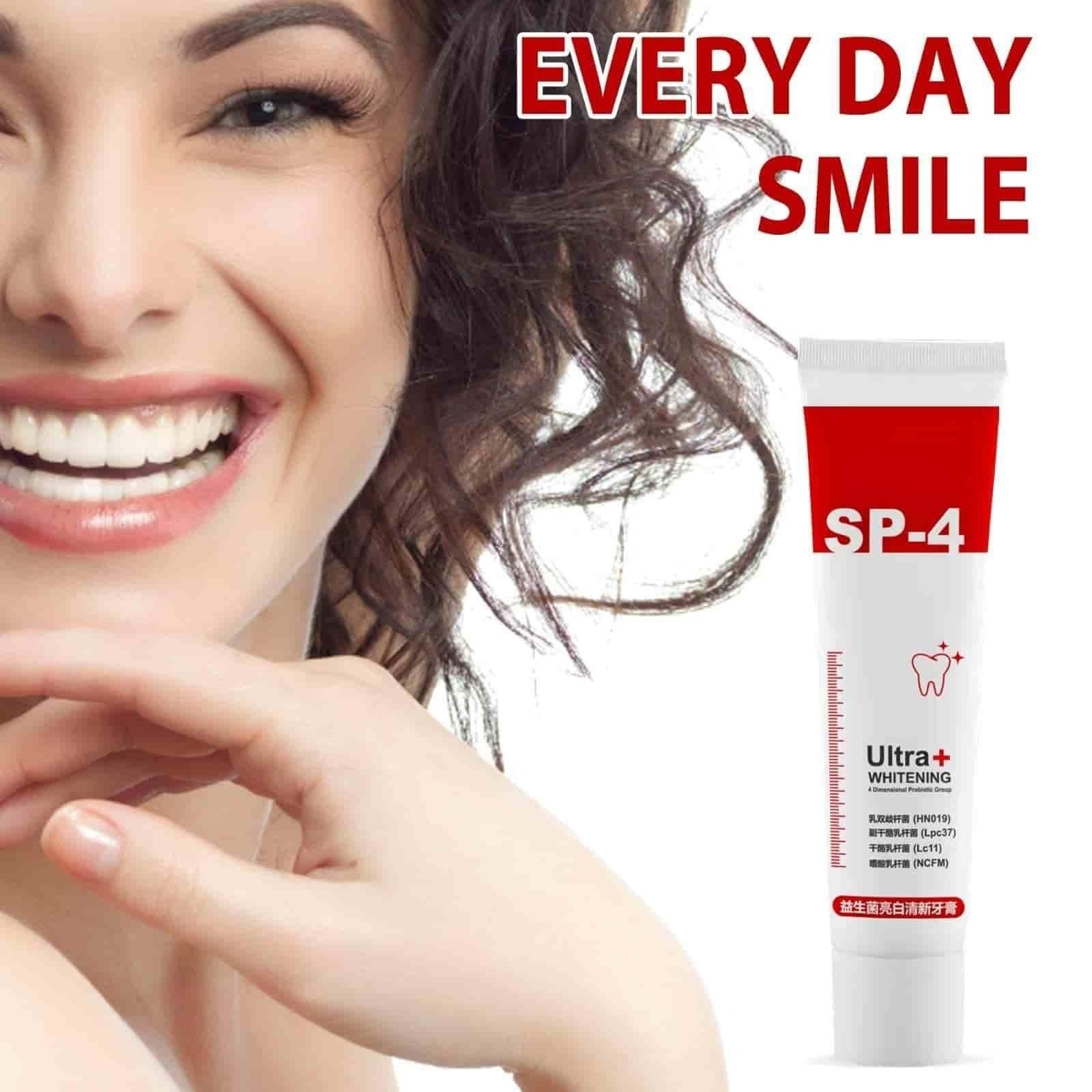 SP4 Advanced Teeth Whitening Toothpaste – 7 Days Instant Whitening ✨🦷