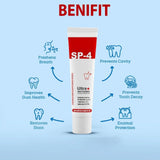SP4 Advanced Teeth Whitening Toothpaste – 7 Days Instant Whitening ✨🦷